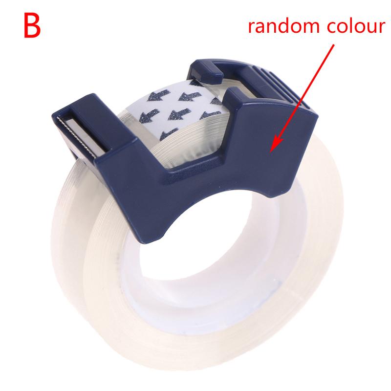 Клейкая лента с режущим инструментом, невидимая корректирующая лента для записи, канцелярские принадлежности B